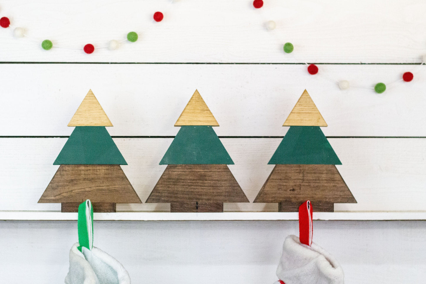 Christmas Tree Stocking Holder