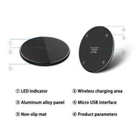 15W Fast Wireless Charger Pad