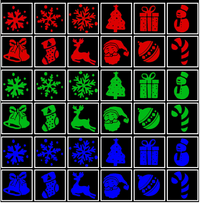 Christmas Pattern LED Laser Projector Colorful Projector