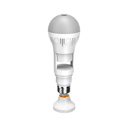 360° Panoramic Hidden Light Bulb Wifi Camera