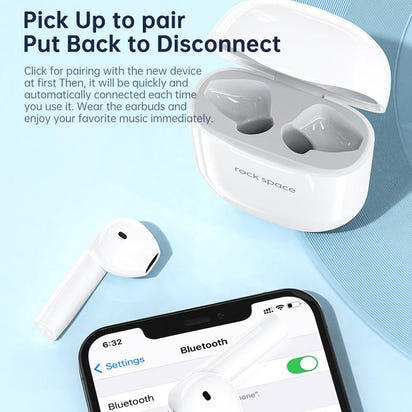 NNEIDS Wireless Earbuds With Charging Case - Eb200