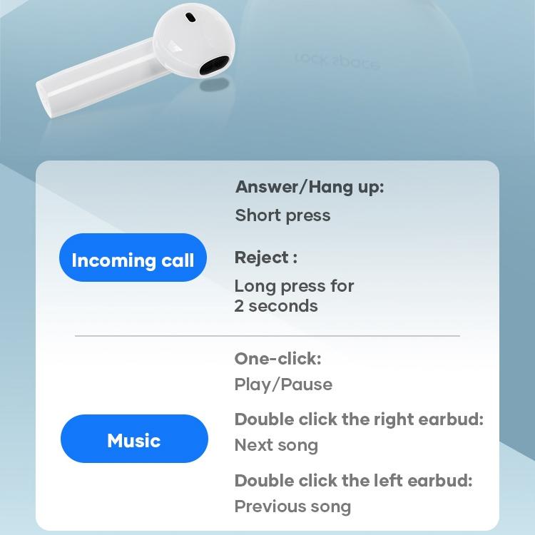 NNEIDS Wireless Earbuds With Charging Case - Eb200