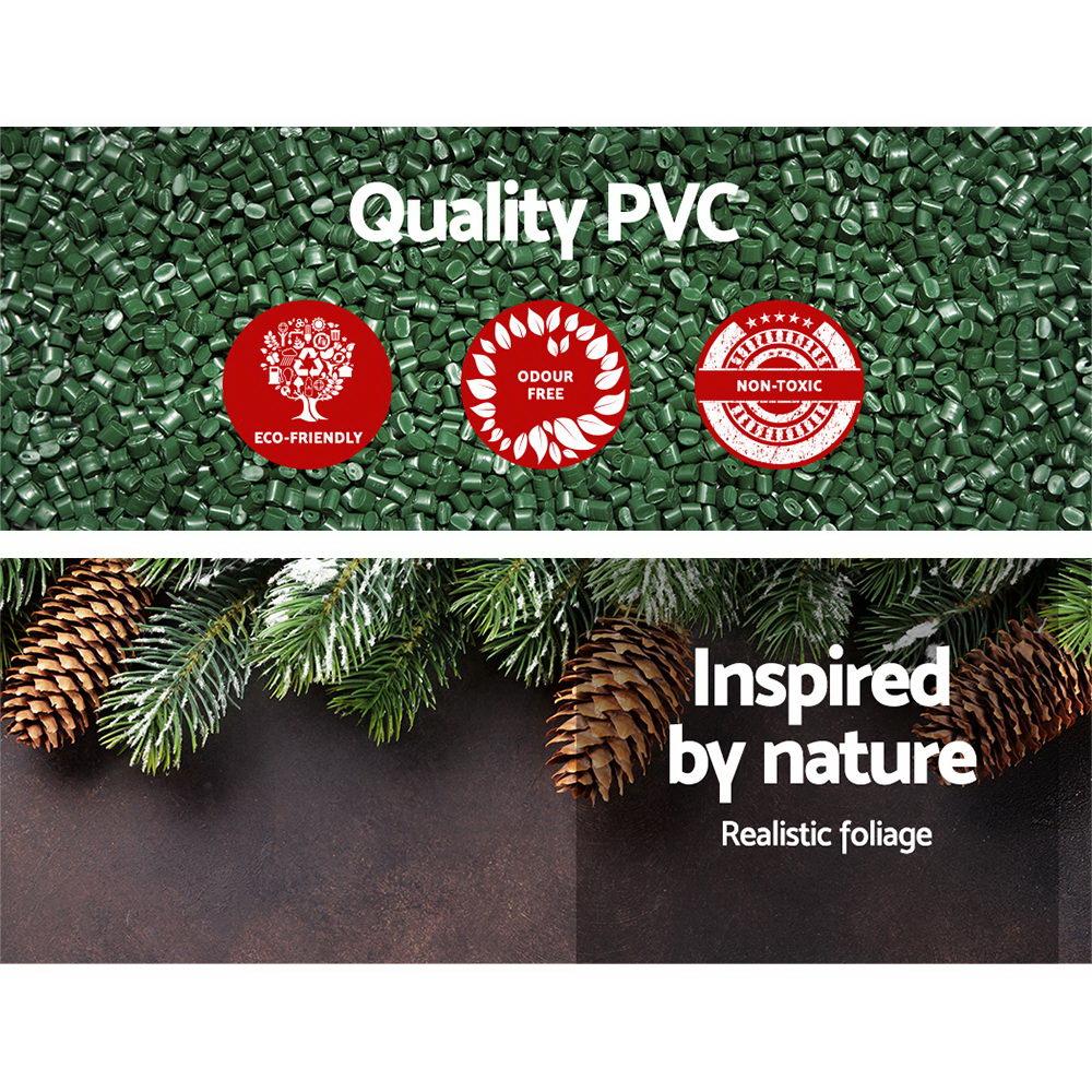 Jingle Jollys 1.8m Christmas Garland Xmas Decorations Green Wedding