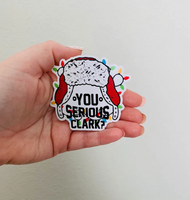 Serious Clark-Christmas Vacation Sticker/Magnet