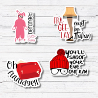 Lamp- A Christmas Story Sticker/Magnet