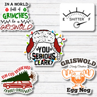 Serious Clark-Christmas Vacation Sticker/Magnet